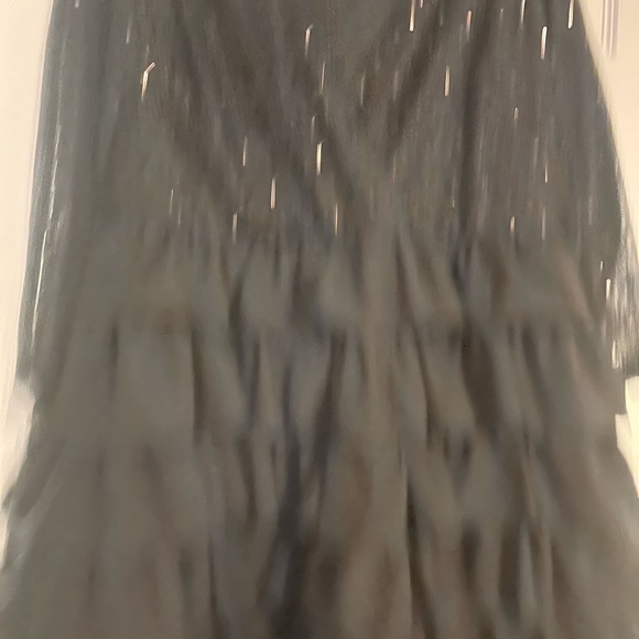 Wayward Fancies Sequined Crepe Ruffle Tier Dress - Never Worn! No tags. - Picture 10 of 11